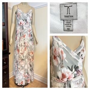 Tristan long floral dress